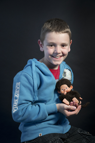 Portrait d'un enfant de l'IME