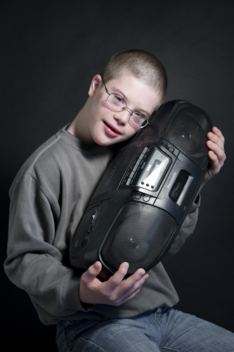 Portrait d'un enfant de l'IME